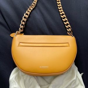 Burberry Medium Leather Olympia Bag